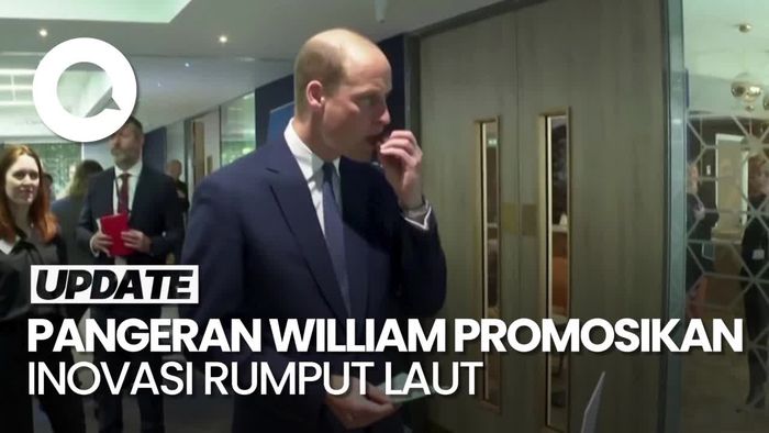 Pandangan Pangeran William soal Pentingnya Rumput Laut Bagi Lingkungan