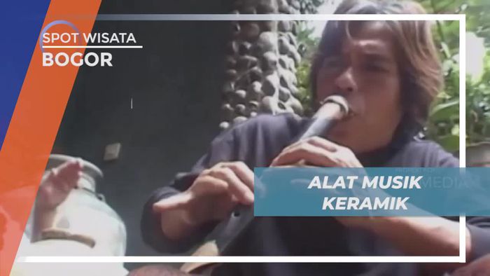 Alat Musik Unik Berbahan Keramik di Kota Bogor