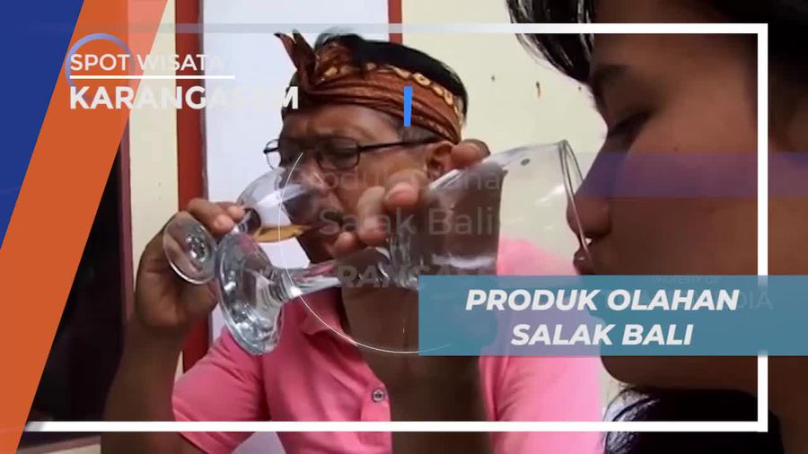 Melihat Produk Olahan Salak Bali di Karangasem