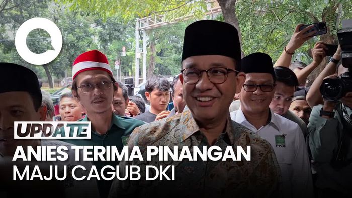 Anies Terima Dukungan PKB DKI Maju Cagub: Bismillah, Kita Berjuang Bersama