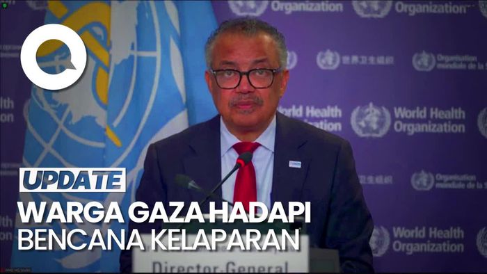 WHO: Sebagian Besar Penduduk Gaza Menghadapi Bencana Kelaparan Parah