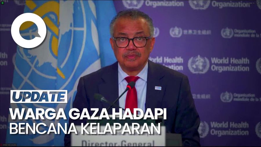 WHO: Sebagian Besar Penduduk Gaza Menghadapi Bencana Kelaparan Parah