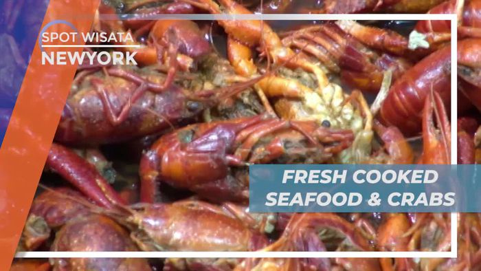 Santap Lezat Fresh Cooked Sea Food and Crabs di New York