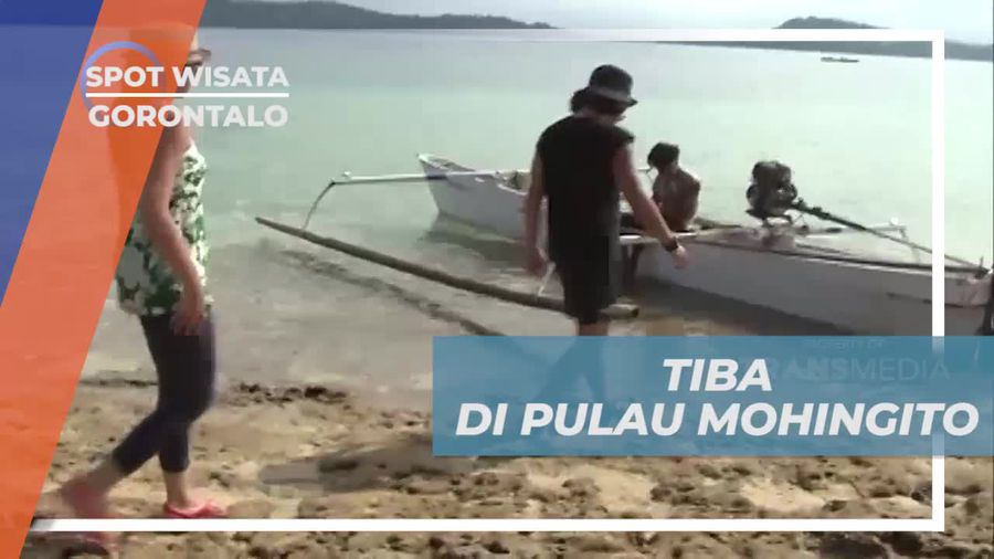 Berperahu Menuju Pulau Mohingito Dari Pulau Saronde Gorontalo