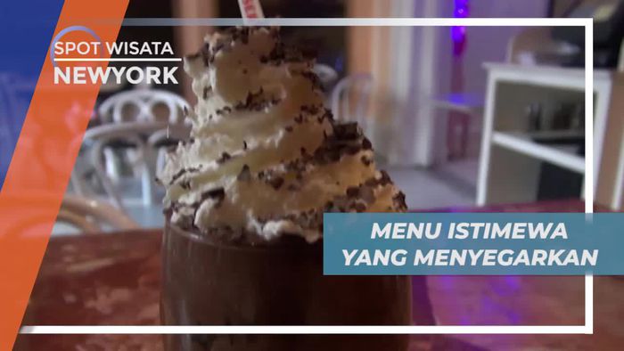 Frozen Hot Chocolate, Menu Istimewa yang Menyegarkan, New York