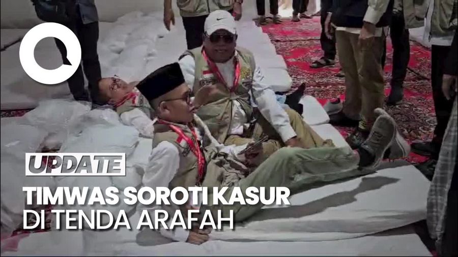 Saat Timwas Soroti Kapasitas Tenda Arafah-Kecilnya Kasur Buat Jemaah RI