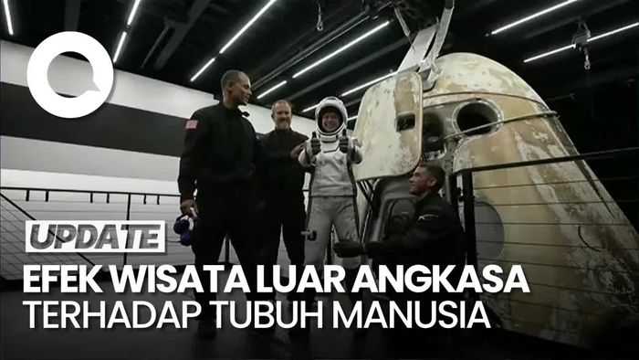 Studi Baru Ungkap Dampak Perjalanan Luar Angkasa Terhadap Tubuh Manusia