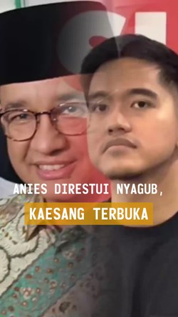 Anies Direstui Nyagub, Kaesang Siap dengan Siapapun