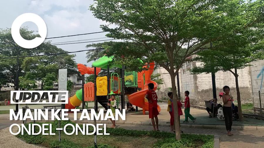 Ketika Tempat Pembuangan Sampah Disulap Jadi Taman Ondel-ondel