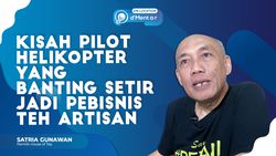 Kisah Pilot Helikopter Banting Setir Jadi Pebisnis Teh