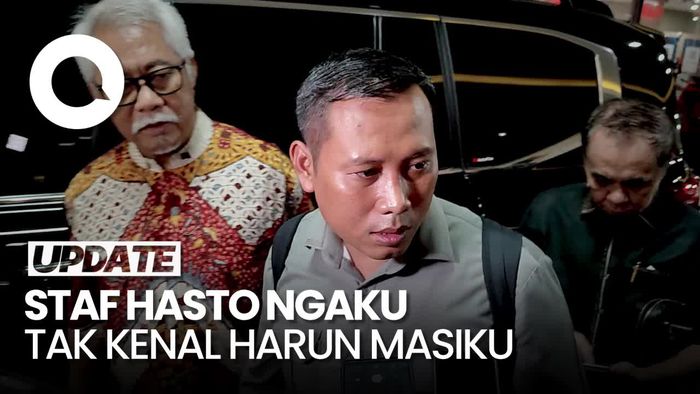 Kusnadi Staf Hasto Ngaku Tak Kenal Harun Masiku