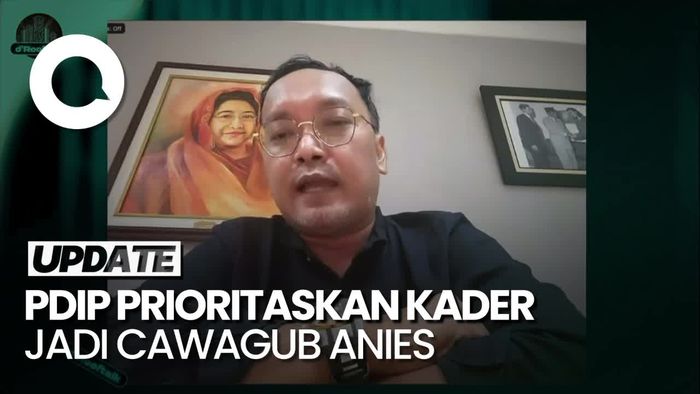 PDIP Prioritaskan Kader Jadi Cawagub Anies: Kaesang Bukan Kader