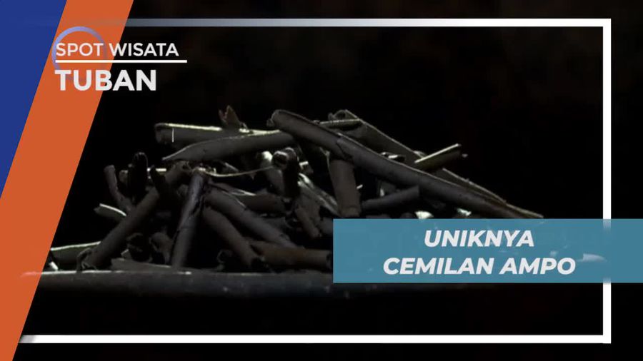 Ampo, Cemilan Unik Berbahan Dasar Tanah Liat, Tuban