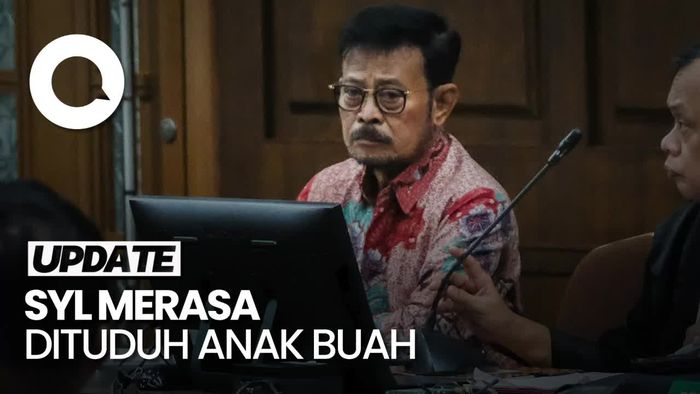 Pembelaan SYL di Kasus Korupsi, Merasa Dituduh Bawahan Sendiri