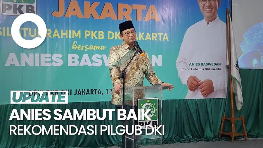 Anies Sambut Baik Dukungan DPW PKB DKI di Pilgub: PKB Punya Jasa