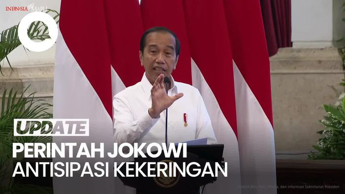 Antisipasi Kekeringan, Jokowi Perintahkan PUPR-TNI Pasang 20 Ribu Pompa