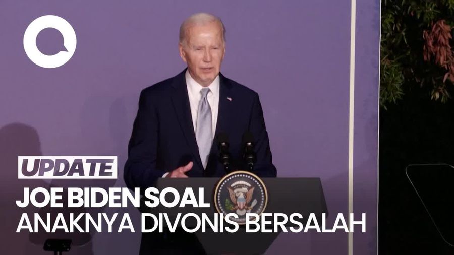 Joe Biden soal Putranya Divonis Bersalah: Saya Akan Patuhi Keputusan Juri