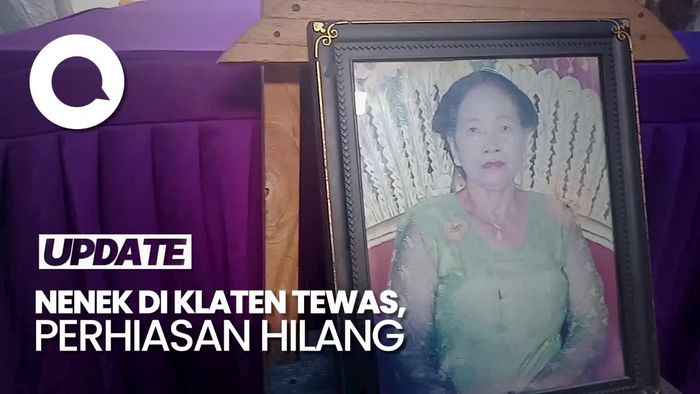 Nenek di Klaten Tewas dengan Luka di Kepala, Hp hingga Perhiasan Hilang
