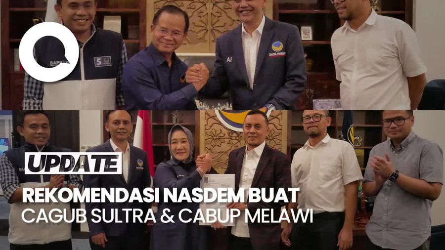 NasDem Usung Tina Nur Alam Jadi Cagub Sultra dan Panji Cabup Melawi