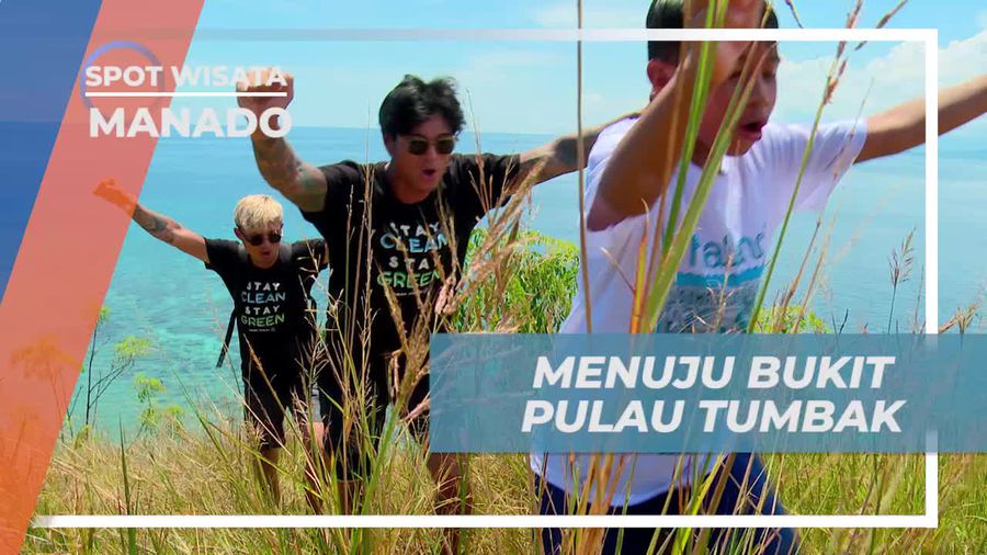 Perjalanan Asyik Menuju Bukit Pulau Tumbak Manado