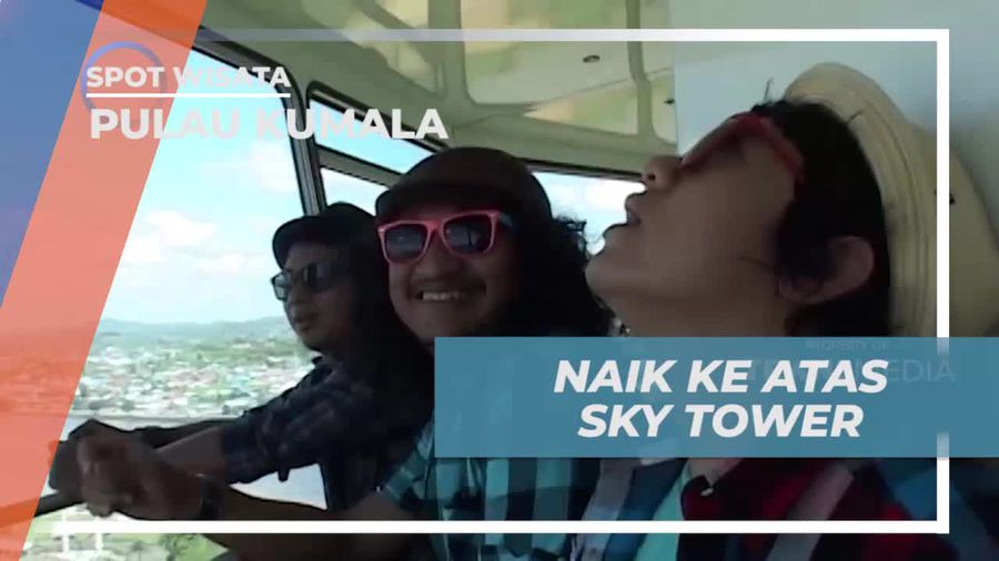 Naik ke Atas Sky Tower untuk Melihat Pemandangan yang Indah di Pulau Kumala
