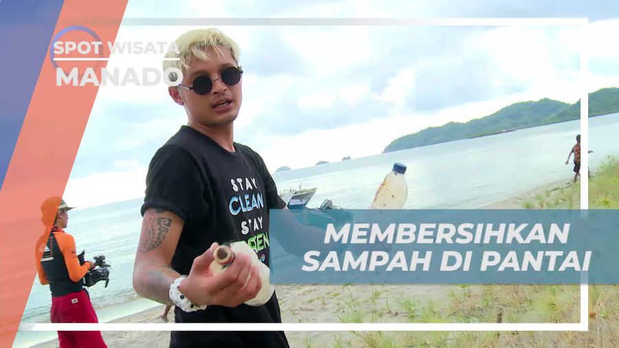 Menjaga Kelestarian Alam dengan Membersihkan Sampah di Pantai Pasir Panjang Manado