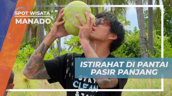 Tempat Istirahat yang Nyaman di Pantai Pasir Panjang Manado