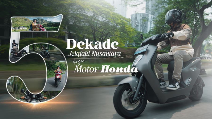5 Dekade Jelajahi Nusantara dengan Sepeda Motor Honda