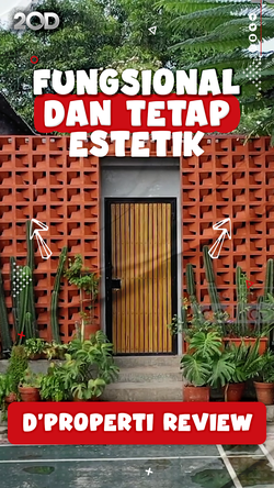 Inspirasi Rumah Mungil Bergaya Tropis