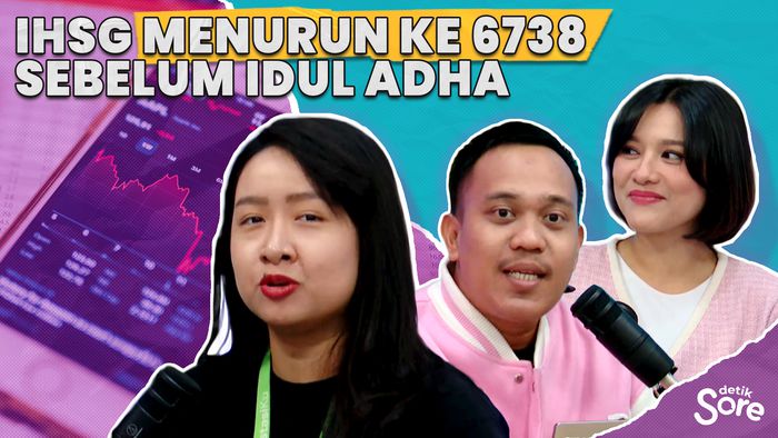 IHSG Menurun ke 6738 Sebelum Idul Adha