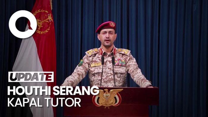 Houthi Klaim Serang Kapal Tutor di Laut Merah