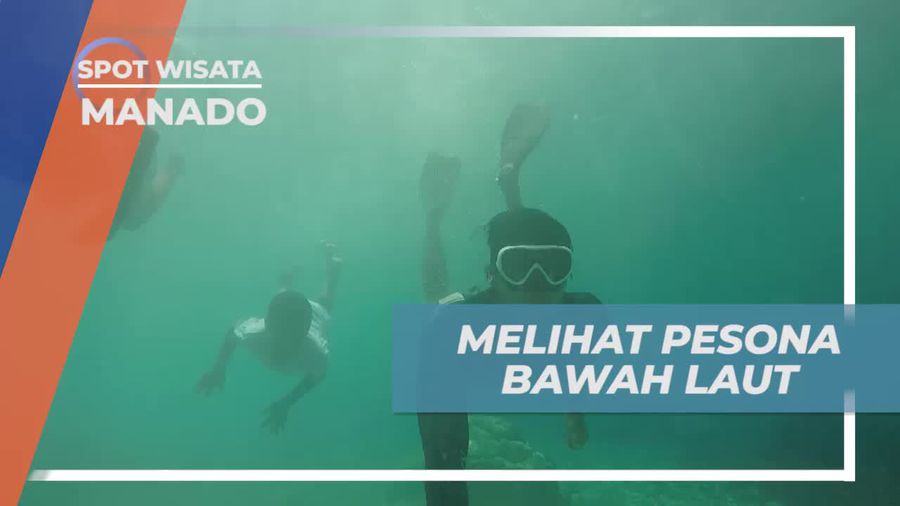 Menikmati Keindahan Bawah Laut Pulau Baling-baling Manado