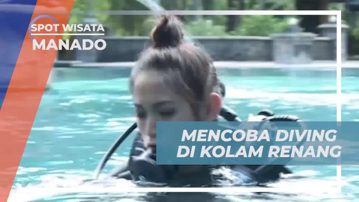 Mencoba Diving di Kolam Renang yang Ternyata Juga Menyenangkan Manado