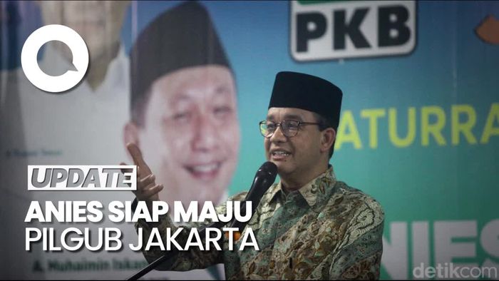 Anies: Saya Terima Kepercayaan PKB, Bismillah Bersiap Periode Kedua