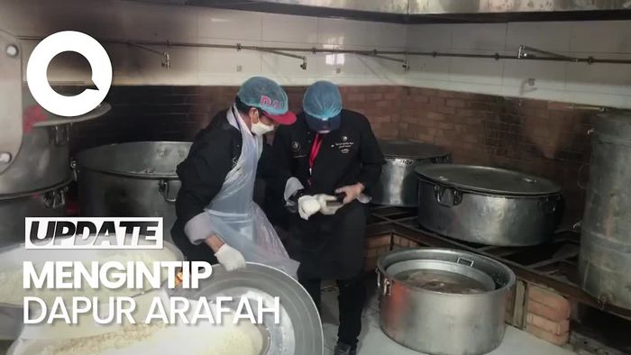 Dapur Jemaah RI di Arafah: Masak Pakai Kayu Bakar, Sajikan 3.000 Porsi