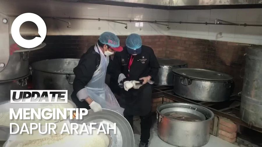 Dapur Jemaah RI di Arafah: Masak Pakai Kayu Bakar, Sajikan 3.000 Porsi