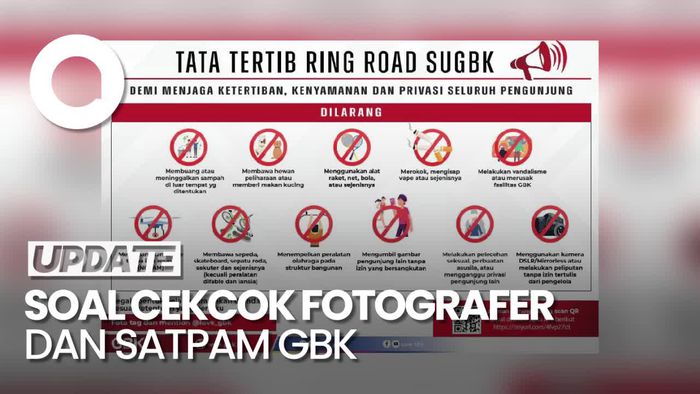 Penjelasan Pengelola soal Viral Satpam Maki-maki Fotografer di GBK