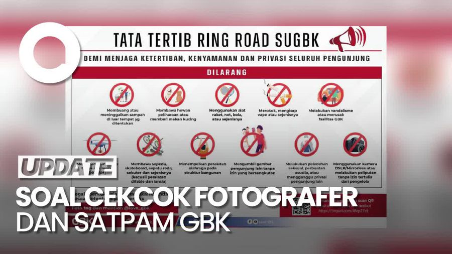 Penjelasan Pengelola soal Viral Satpam Maki-maki Fotografer di GBK