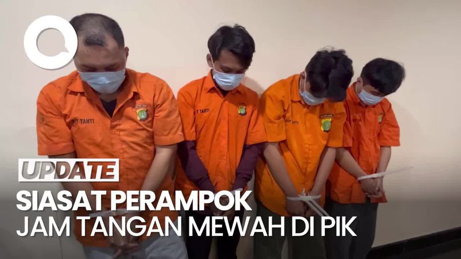Siasat Perampok Jam Tangan Mewah di PIK