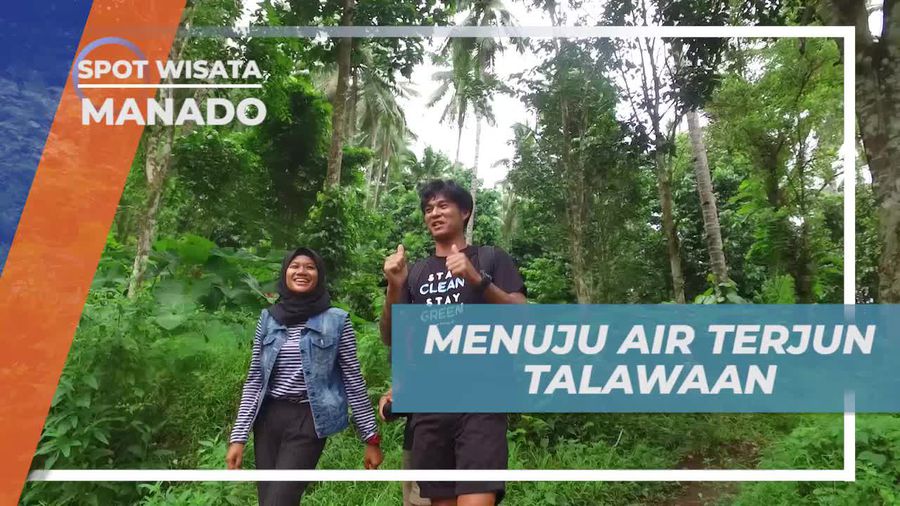 Perjalanan Seru Menuju Air Terjun Talawaan yang Indah Manado