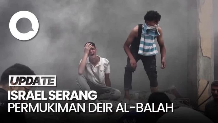 Israel Serang Rumah di Deir al-Balah, 2 Orang Tewas