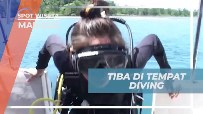 Tiba di Titik Diving yang Sangat Menarik Manado