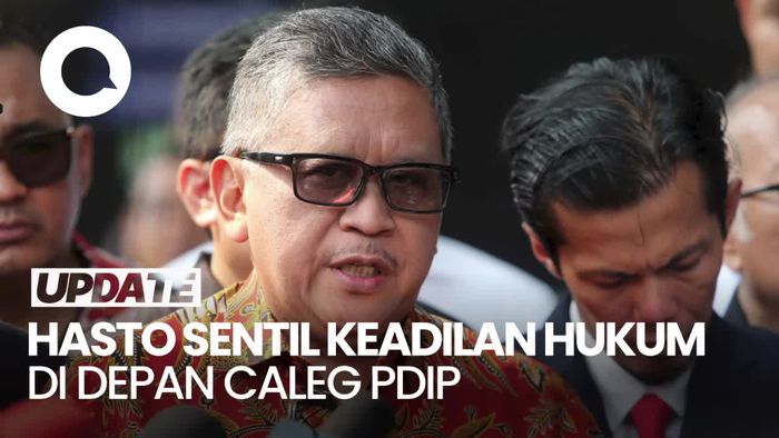 Kala Hasto Keluhkan Keadilan Hukum, Bandingkan Zaman Bung Karno-Megawati