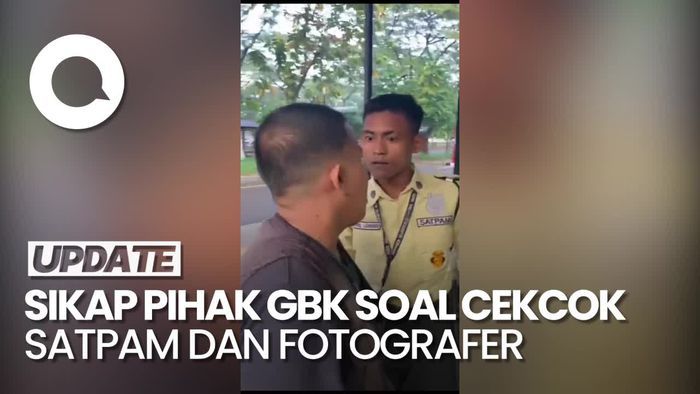 Satpam GBK yang Cekcok dengan Fotografer Diberi Teguran Keras