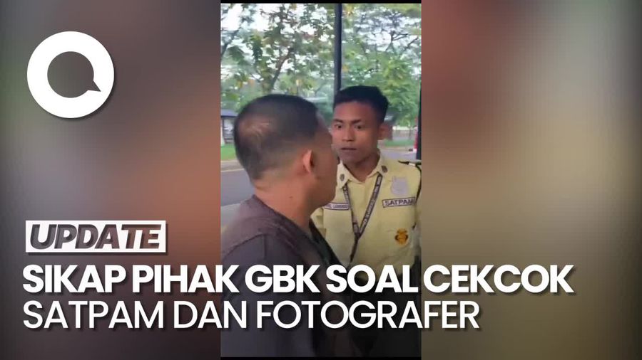 Satpam GBK yang Cekcok dengan Fotografer Diberi Teguran Keras