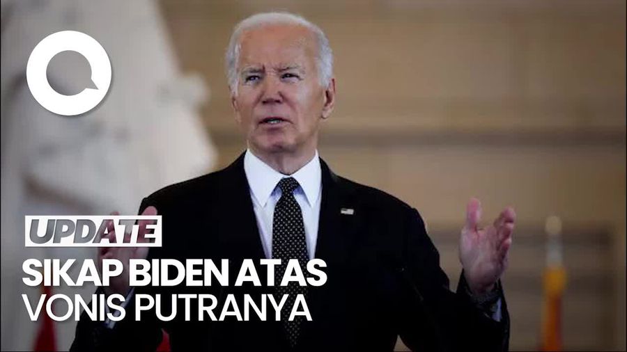 Biden Tak Akan Beri Grasi untuk Putranya yang Divonis Bersalah