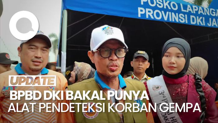 Target BPBD DKI Punya Alat Pendeteksi Korban Gempa