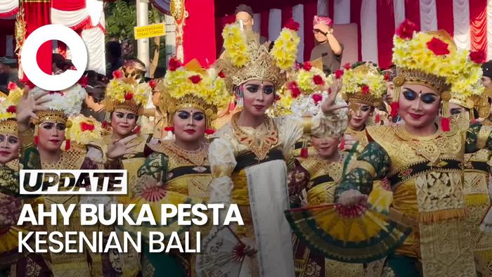 AHY Buka Pesta Kesenian Bali 2024: Pertunjukan Luar Biasa!