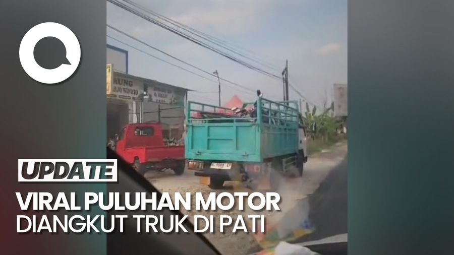 Fakta di Balik Viral Polisi Angkut Puluhan Motor di Sukolilo Pati