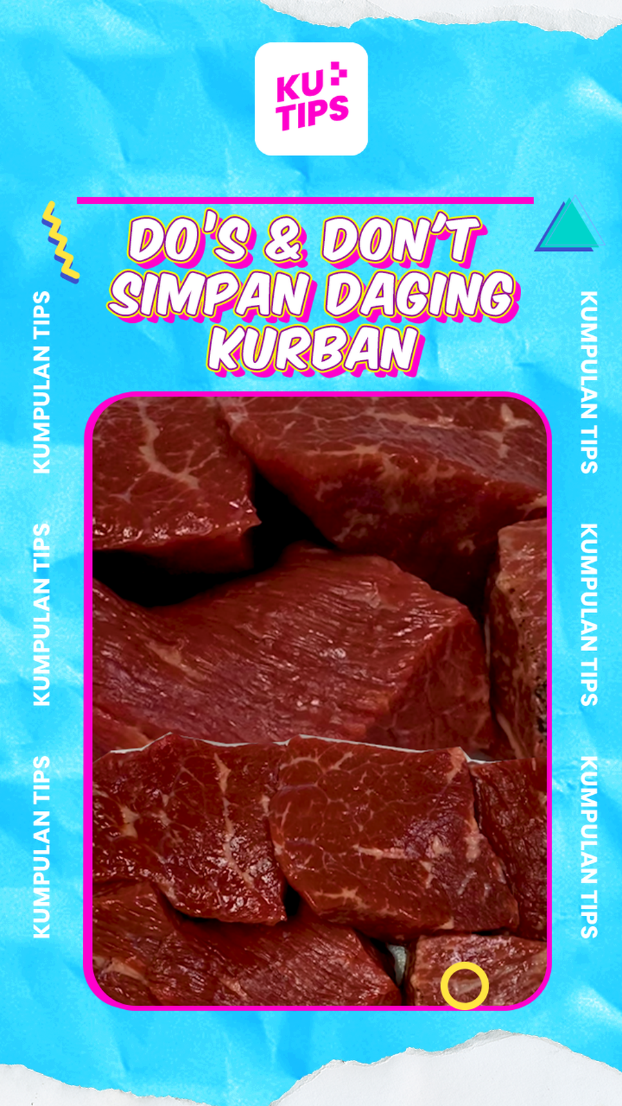 KuTips: 3 Tips Sehat Menyimpan Daging Kurban